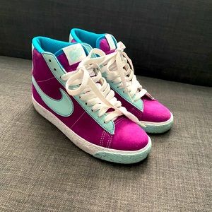 Nike 6.0 Blazer Mid - Red Plum / Vaporize